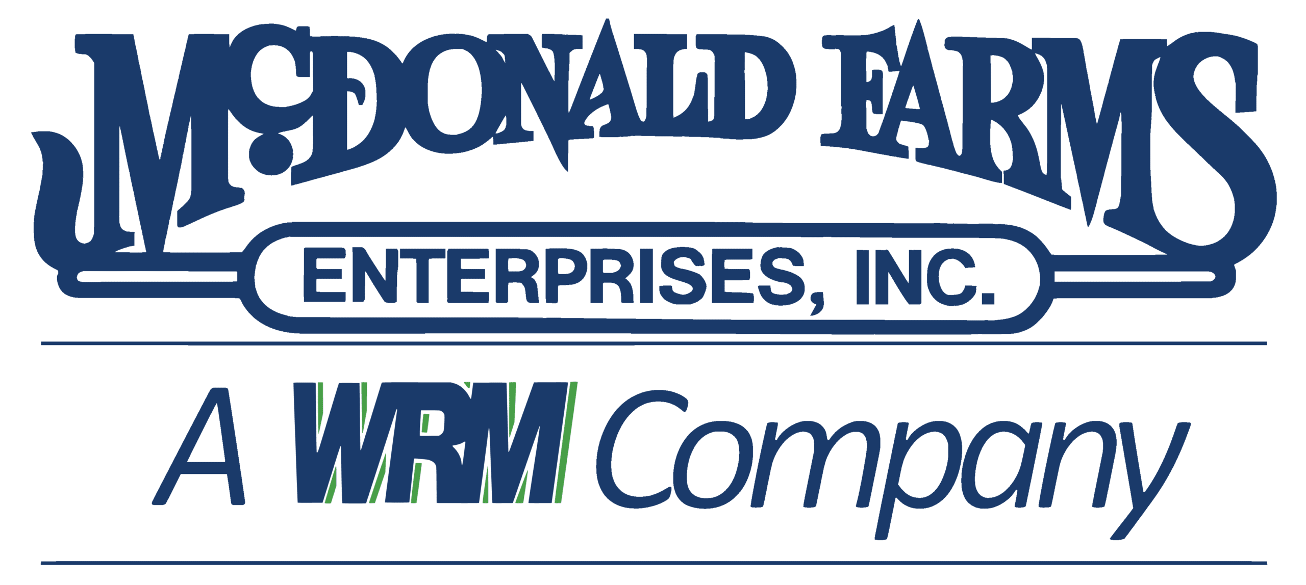 McDonald Farms Logo Window